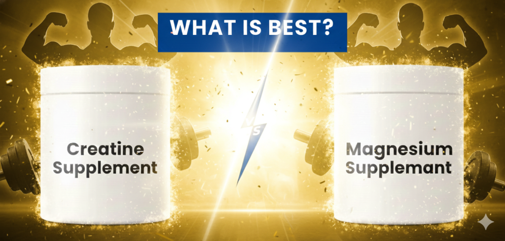 Creatine vs Magnesium: Evidence-Based Comparison for Strength and Performance