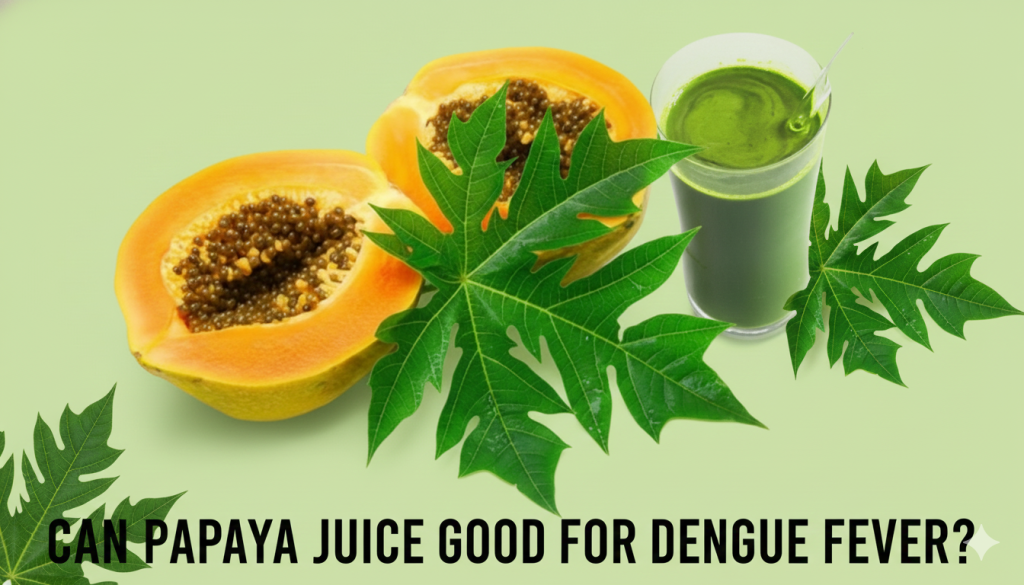 Papaya Leaf Extract in Dengue Fever: A Novel Complementary Therapeutic Approach