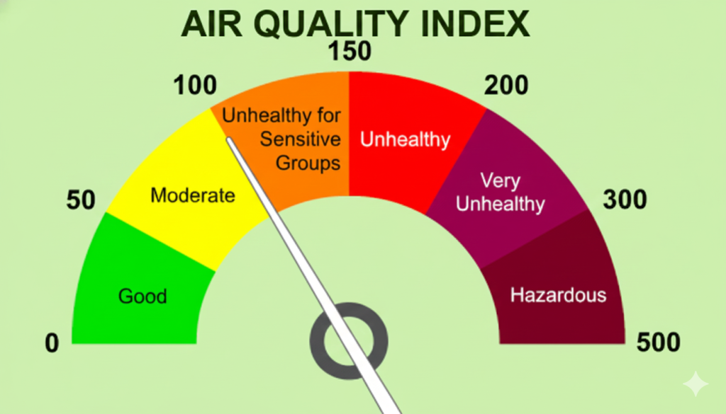 Air Quality Index (AQI): Meaning, Measurement, Pollutants, Health Impact, and Global Regulatory Framework