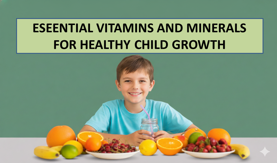 Vitamins and Minerals for Kids: Scientific Insights into Growth, Immunity, and Development